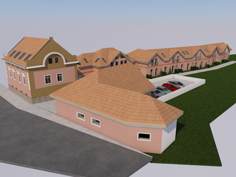 vizualizace projektu rekonstrukce (AKA Kustein pro ONE LIFE SCIENCE s.r.o.)